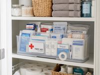 Stocked first-aid kit