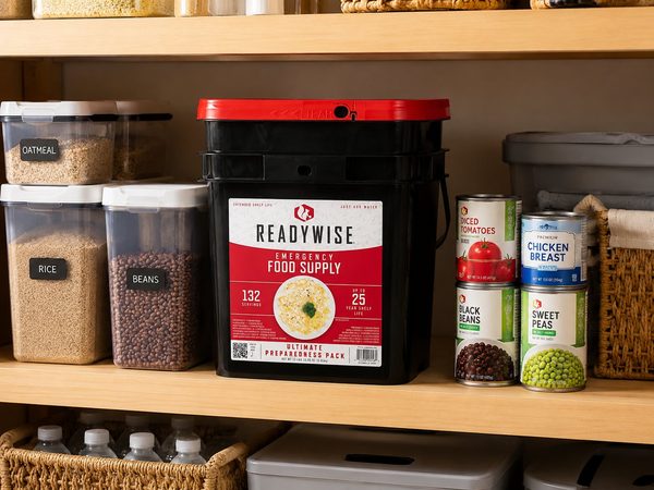 Long-term food storage and shelf-stable pantry items
