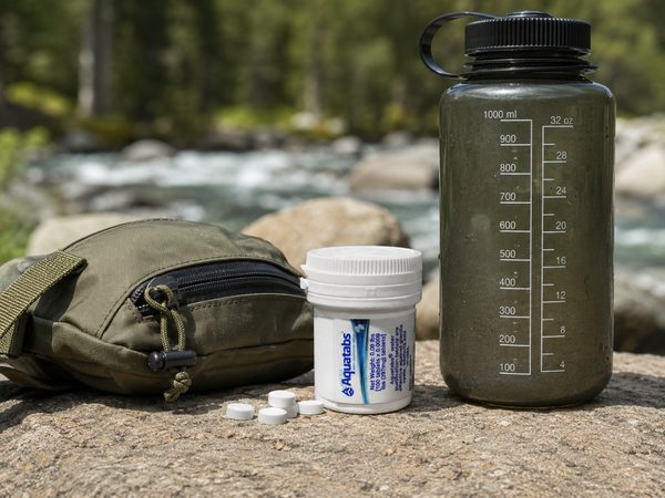 Water purification tablets